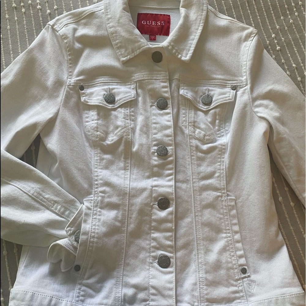 White Denim Jacket